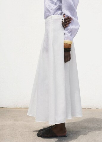 MANGO Skirt 'Varese' in White