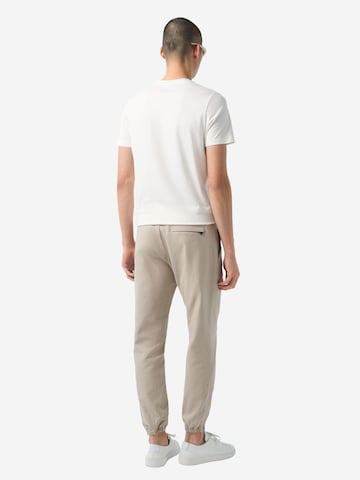 BOGNER Tapered Hose 'Leo' in Beige