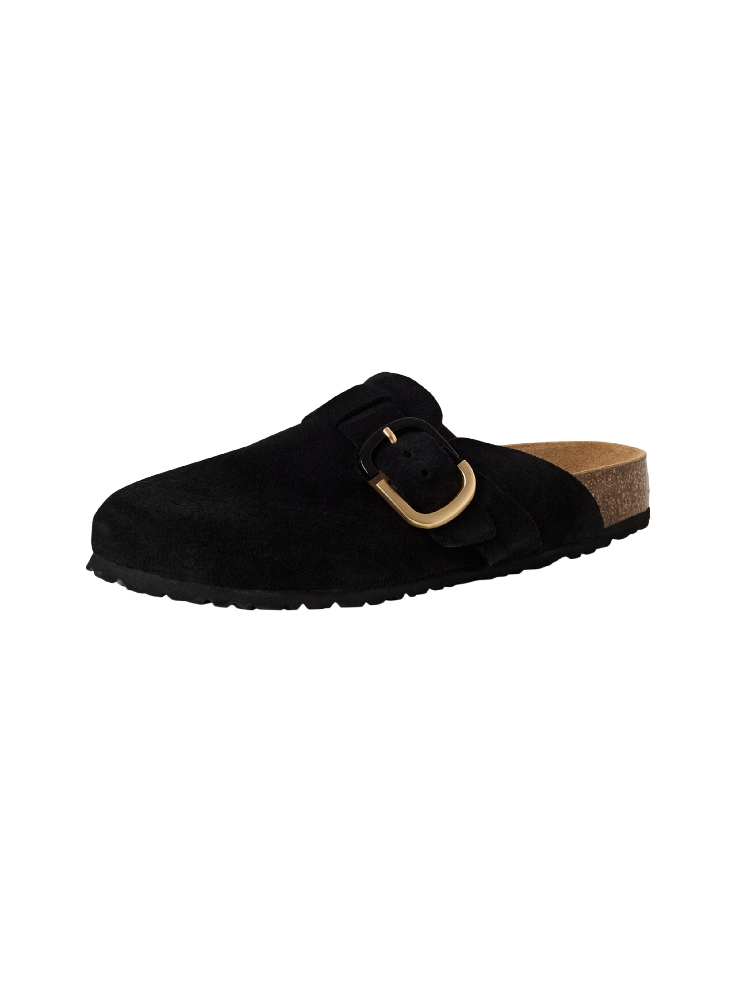 Tamaris - Zapatos abiertos 'Leder-Pantoletten' en negro