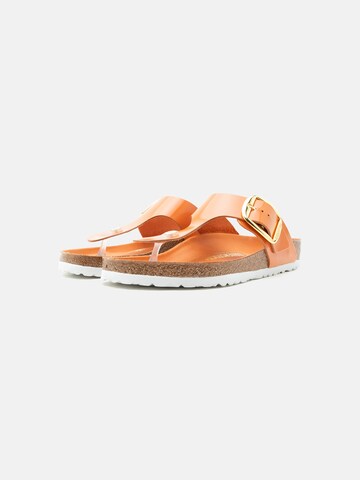 oranžinė BIRKENSTOCK Šlepetės per pirštą 'Gizeh'