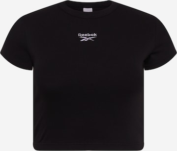 Reebok - Camisa em preto: frente