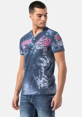 CIPO & BAXX Shirt in Blue