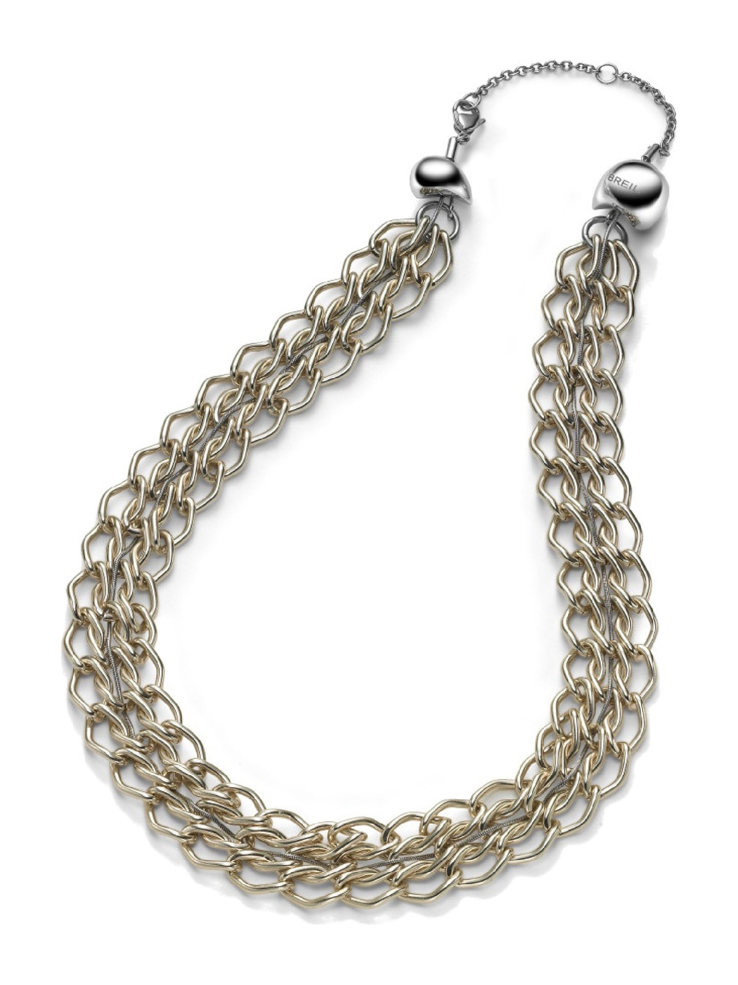 Breil Necklace in Silver: front