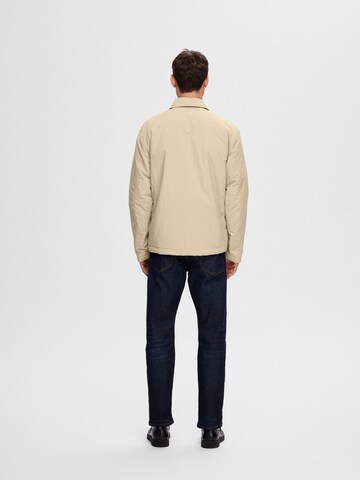 SELECTED HOMME Övergångsjacka 'STAN' i beige