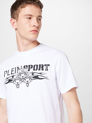 Plein Sport Koszulka w kolorze biały