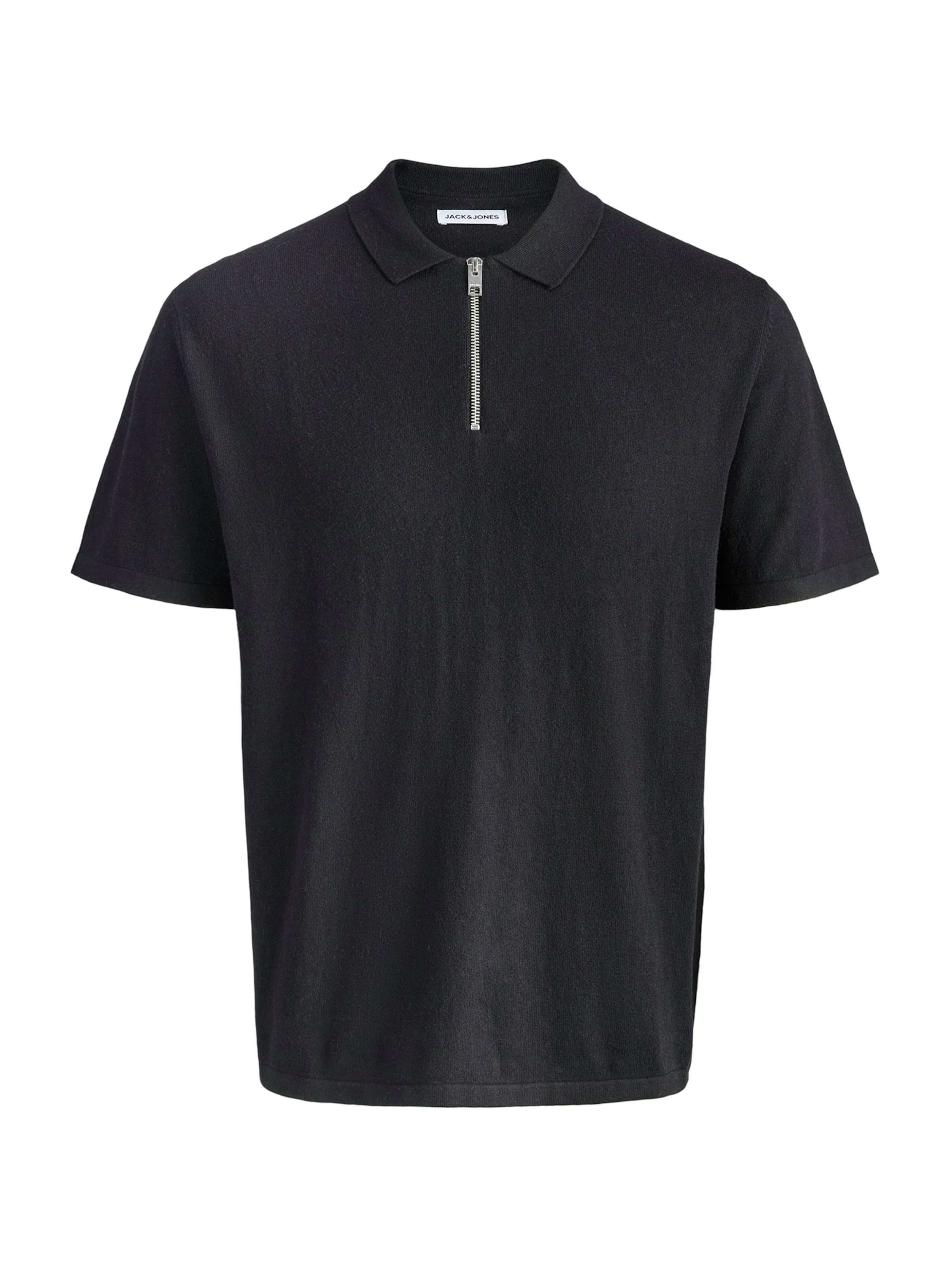 JACK & JONES Pulover 'JJEEmil' | črna barva: sprednja stran