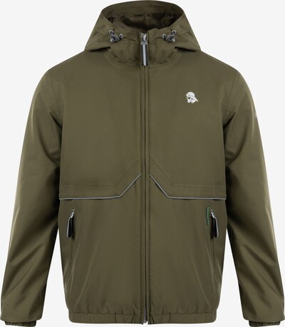 Schmuddelwedda Funkcionalna jakna 'Bridgeport' | srebrno-siva / oliva barva, Prikaz izdelka