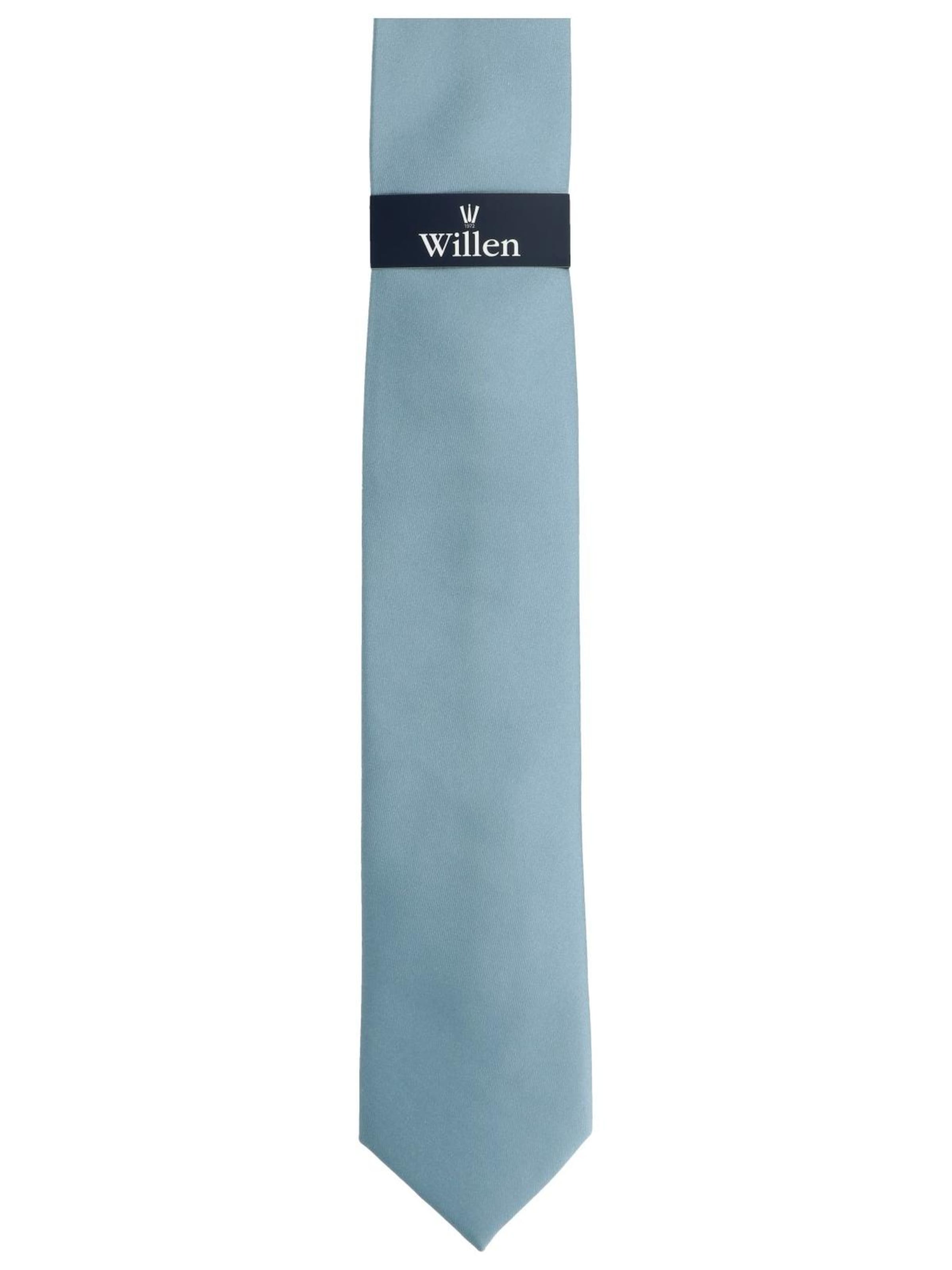 WILLEN Krawatte 'Uni de Luxe'‌‌‌‌‌‌‌‌ in Grün: Vorderseite
