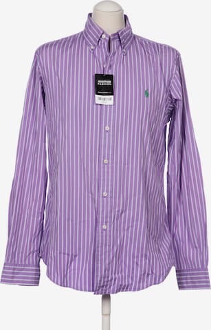 Ralph Lauren Button Up Shirt in M in Purple: front