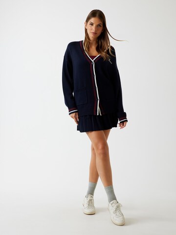 GUESS Knit Cardigan in Blue