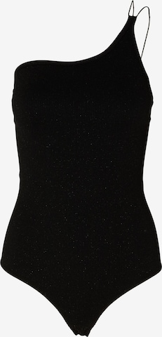 SELECTED FEMME Bodysuit in Black: front