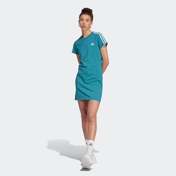 ADIDAS SPORTSWEAR Sports Dress 'Essentials 3-Stripes' in Blue: front