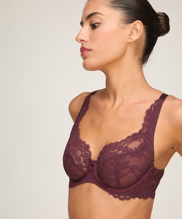 Hunkemöller BH 'Daisy' in Lila: voorkant