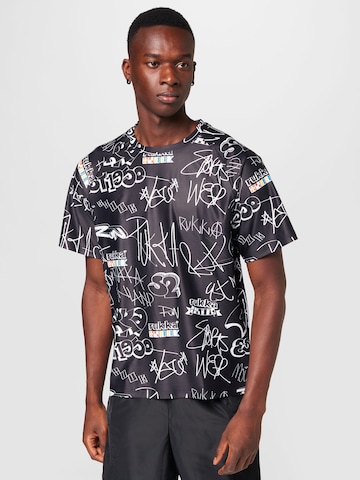 Rukka Funkční tričko 'MANULA' – černá: přední strana