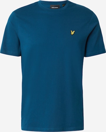 zils Lyle & Scott T-Krekls: no priekšpuses