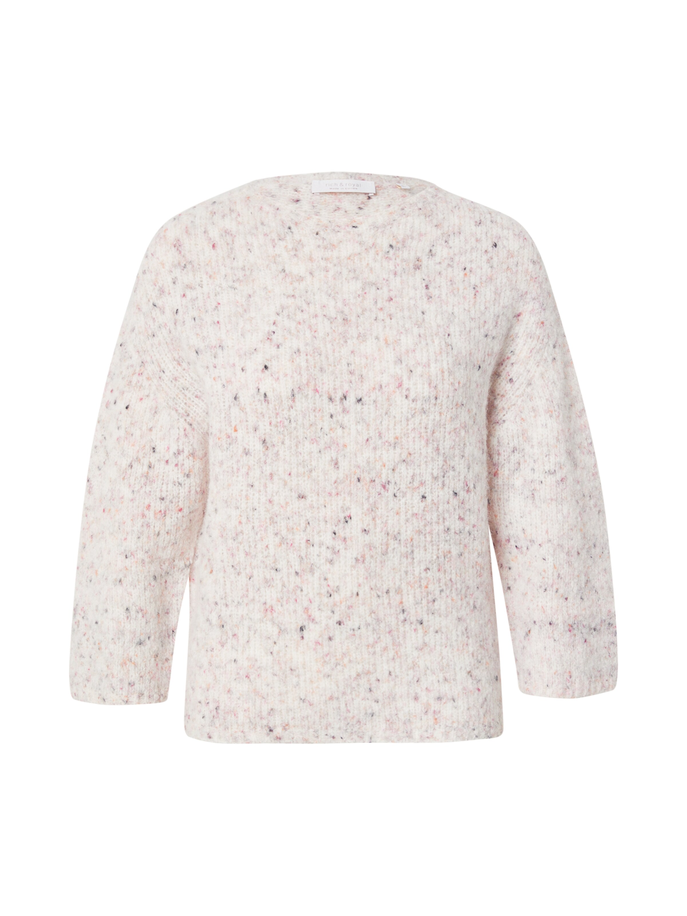 Rich & Royal Pullover in Weiß: Vorderseite