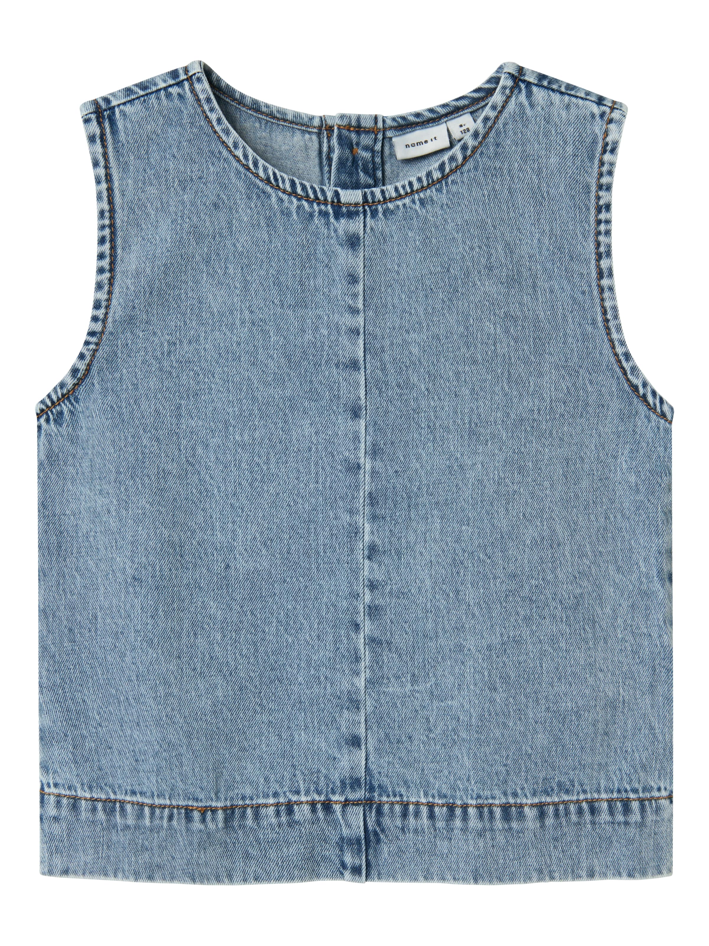 NAME IT Topp &#x27;NKFAMELIA&#x27;, värv sinine: eest vaates