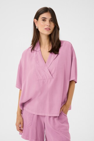 CULTURE Blouse 'Clarina' in Pink: front