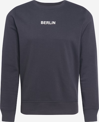 BRAVE SOUL Sweat-shirt 'TOWN' en bleu marine / blanc, Vue avec produit