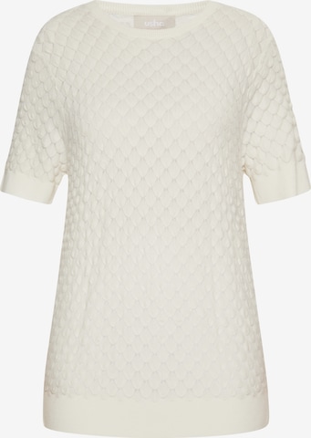 Usha Sweater in White: front