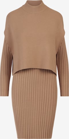 APART Strick Set in Braun: Vorderseite