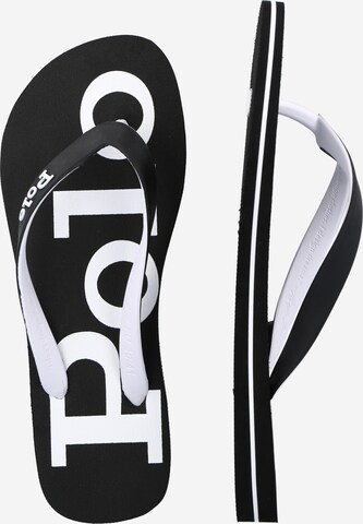 Flip-flops 'Bolt' de la Polo Ralph Lauren pe negru