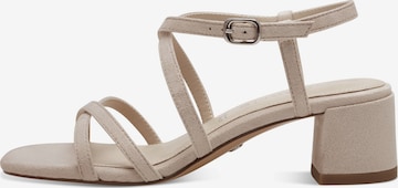 TAMARIS Sandalen met riem in Beige