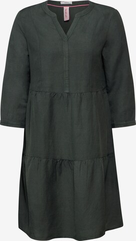 CECIL Shirt Dress in Green: front