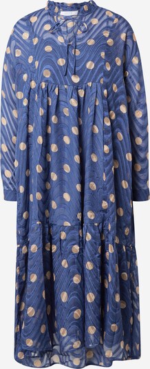Abito camicia Love & Divine di colore beige / blu, Visualizzazione prodotti