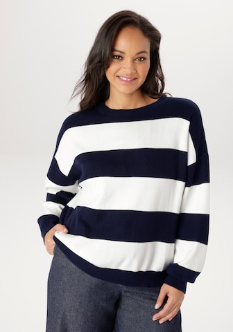 Aniston Pullover in Blau: Vorderseite