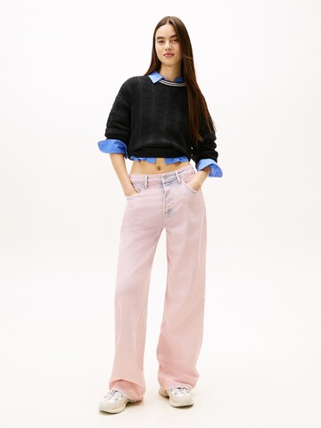 Tommy Jeans Pullover i sort