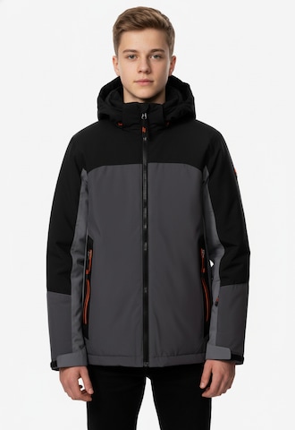 KILLTEC Outdoor jacket in Black: front