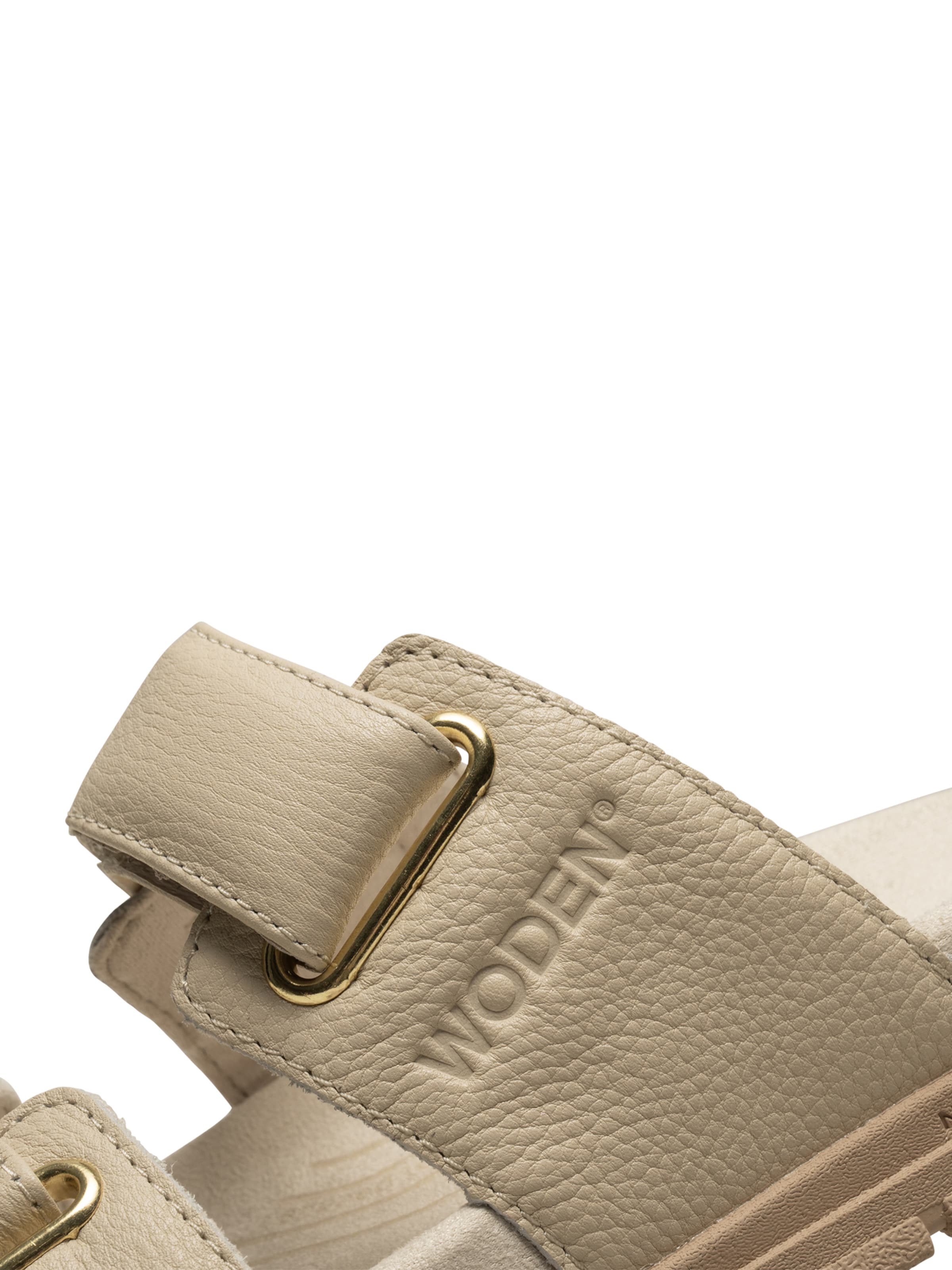 WODEN Mules 'Lisa' in Beige