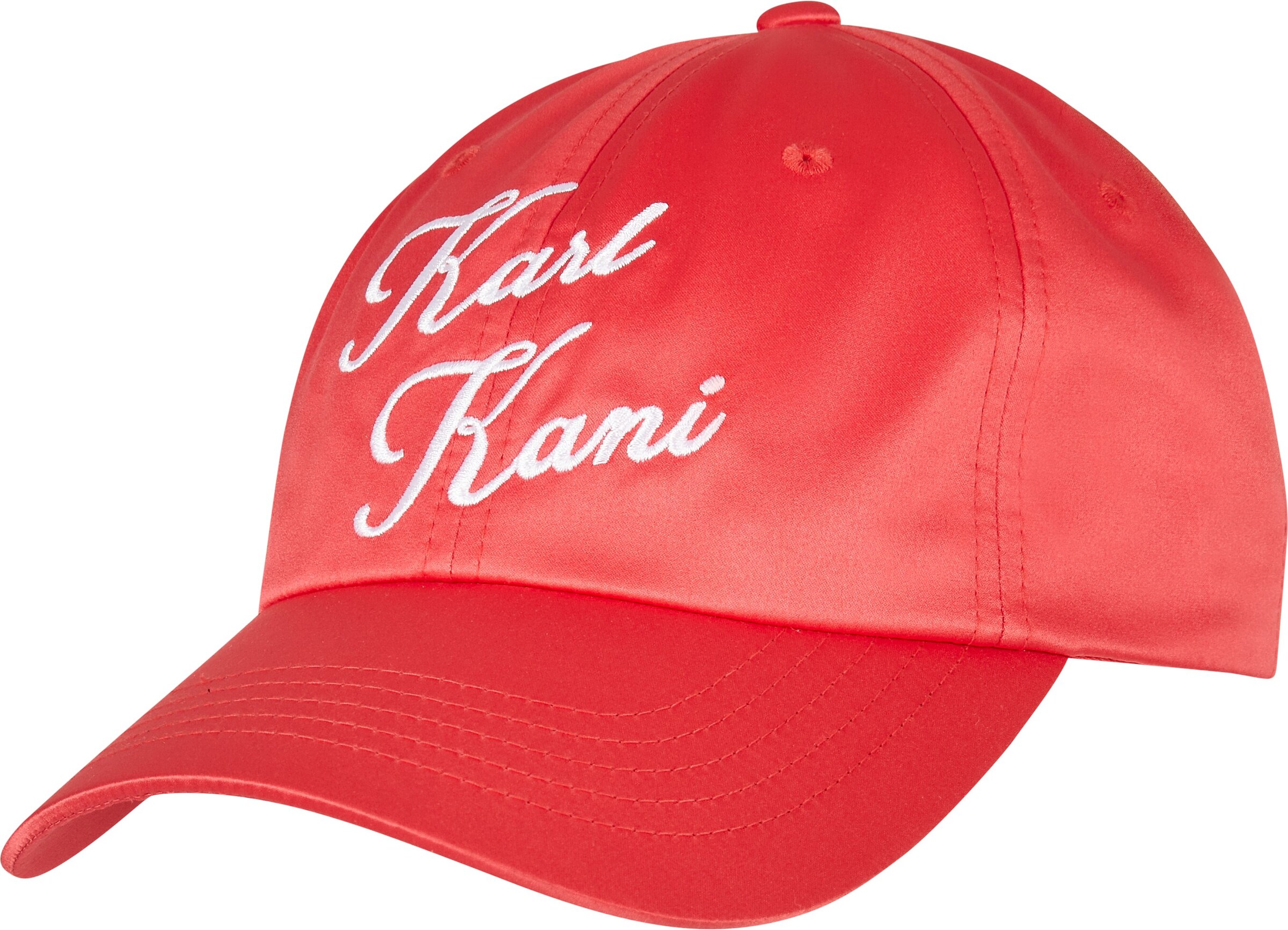 Karl Kani Cap in Rot: Vorderseite