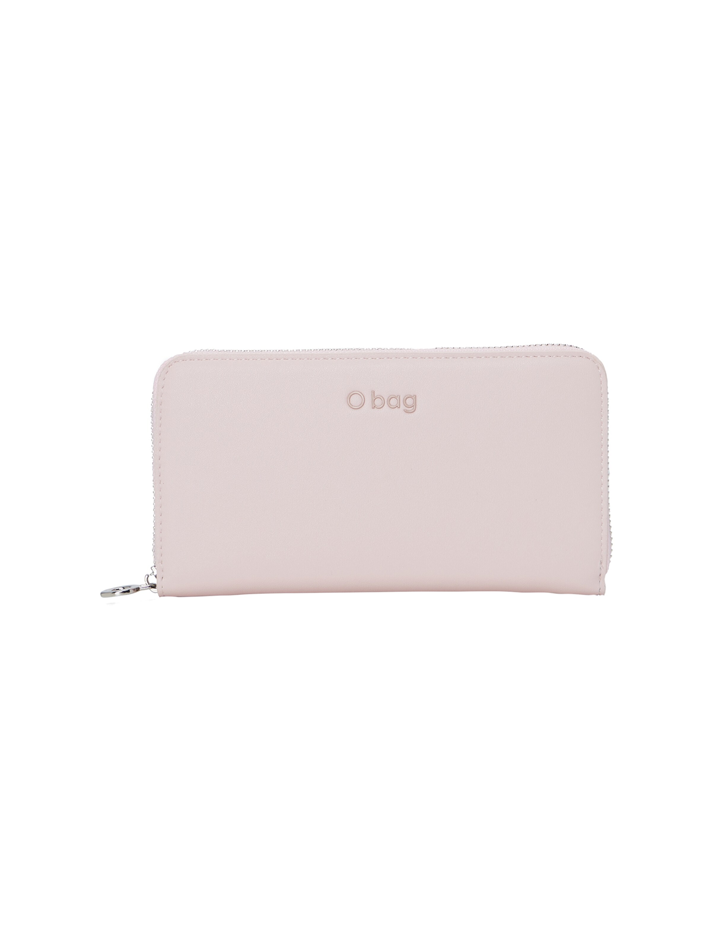 O bag Wallet in Pink: front