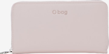 O bag Wallet in Pink: front