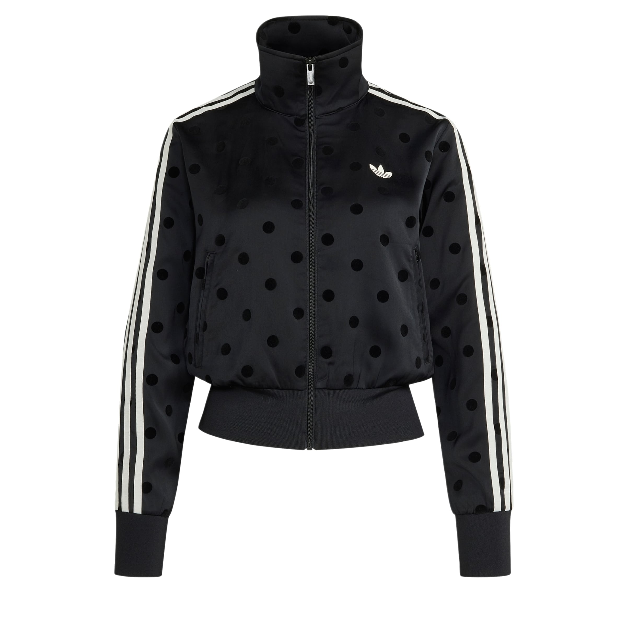 Veste de survêtement ADIDAS ORIGINALS en noir : devant