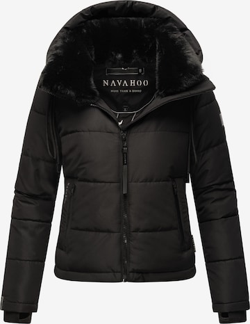 NAVAHOO Winterjacke "Mit Liebe XIV" in Schwarz: predná strana