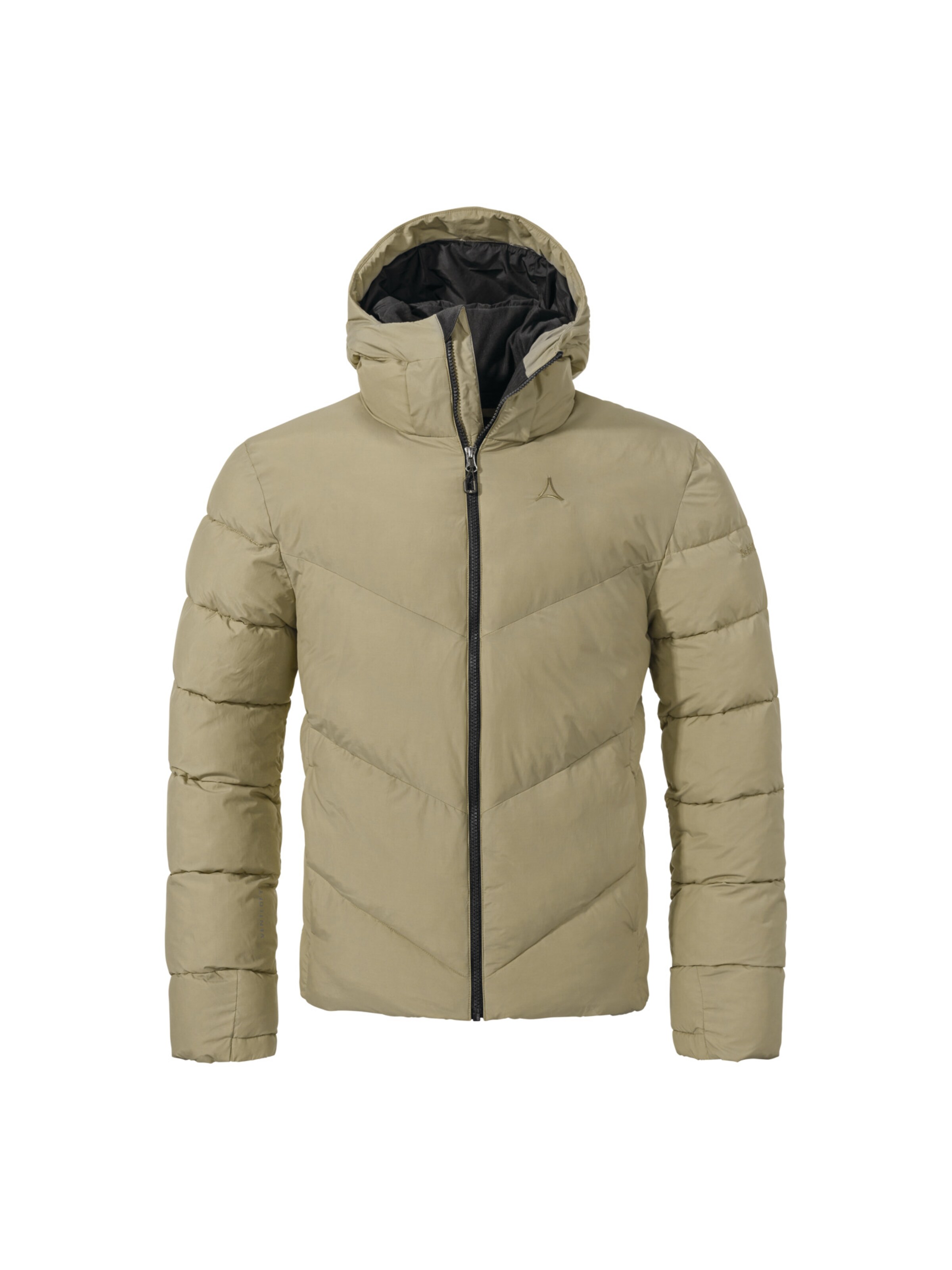 Schöffel Outdoorjas 'Urban Ins' in Beige: voorkant