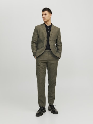 JACK & JONES Slim fit Suit 'JPRRiviera' in Green: front
