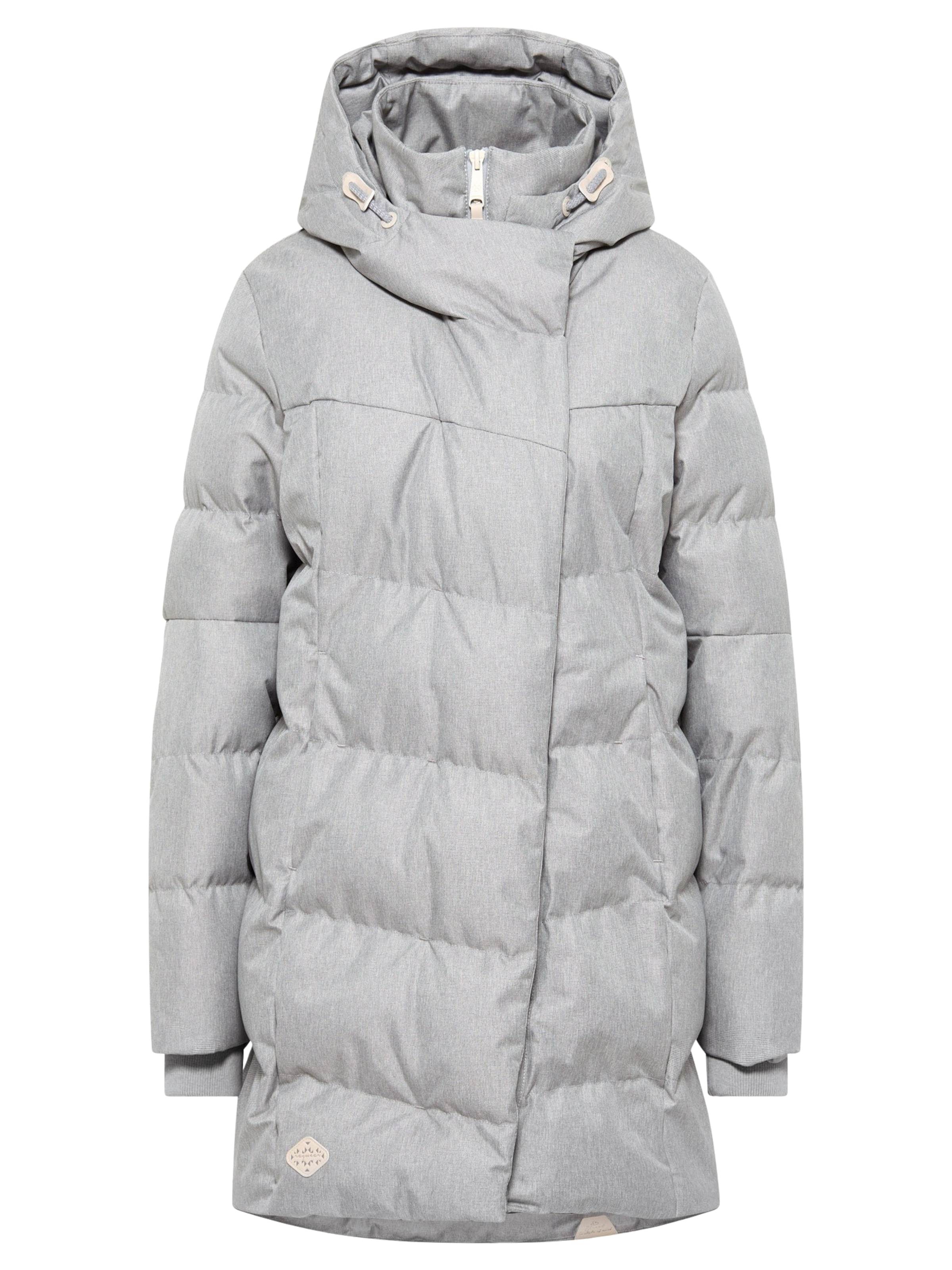 Manteau d’hiver 'Pavla' Ragwear en gris : devant