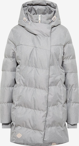 Manteau d’hiver 'Pavla' Ragwear en gris : devant