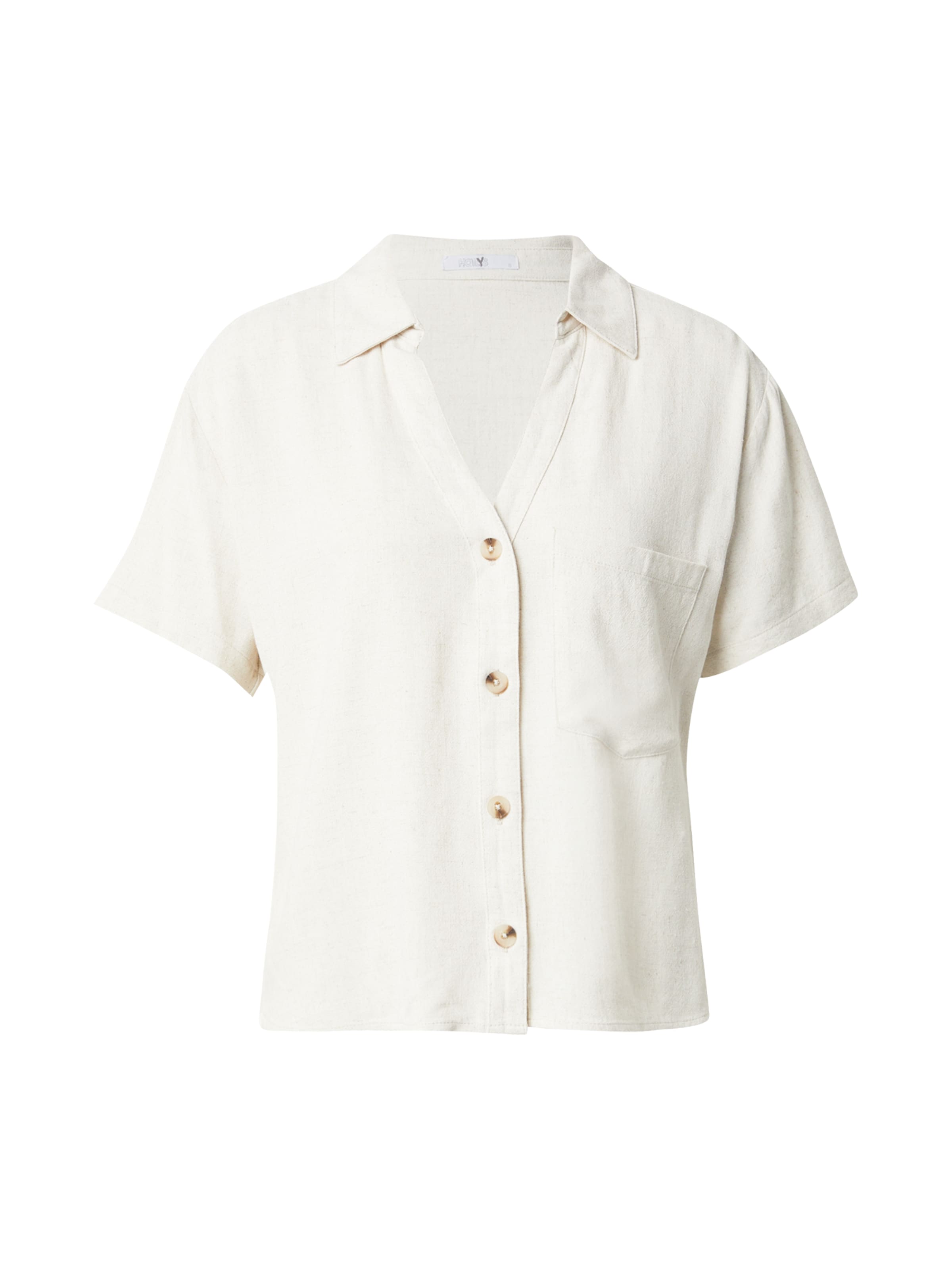 Hailys Bluse 'Sa44ra' i beige: forside