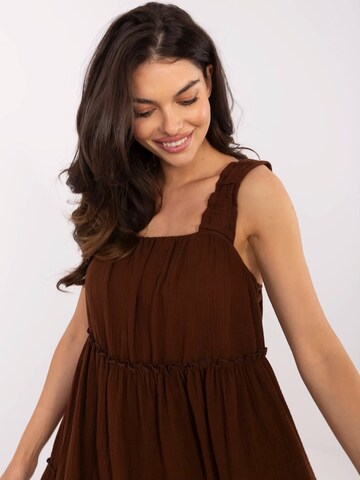 Madnezz House Kleid 'A5036.78' in Braun