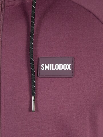 Smilodox Sweatjacke 'Suit Pro' in Lila