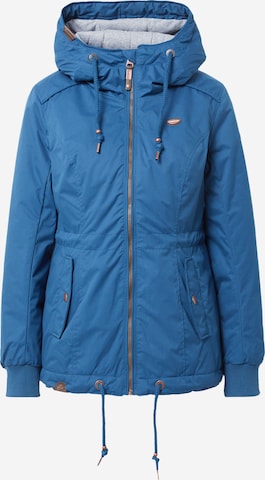 Ragwear Between-Seasons Parka 'DANKKA' in Blue: front