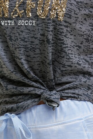 Soccx T-Shirt in Grau