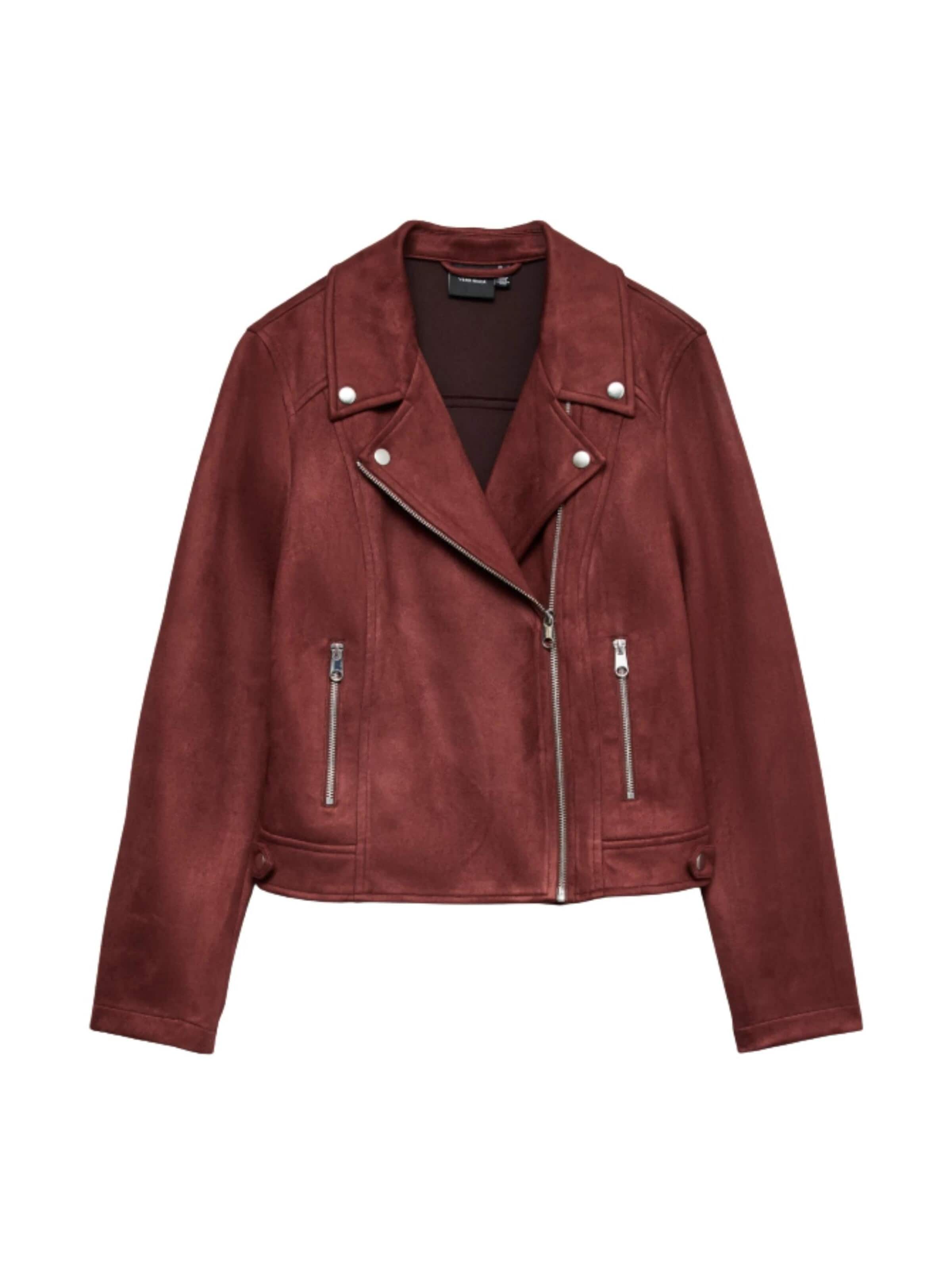 VERO MODA Chaqueta de entretiempo 'GIACCA' en XL en burdeos, Vista del producto