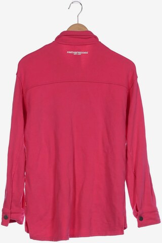 Frieda & Freddies NY Sweatshirt & Zip-Up Hoodie in L in Pink