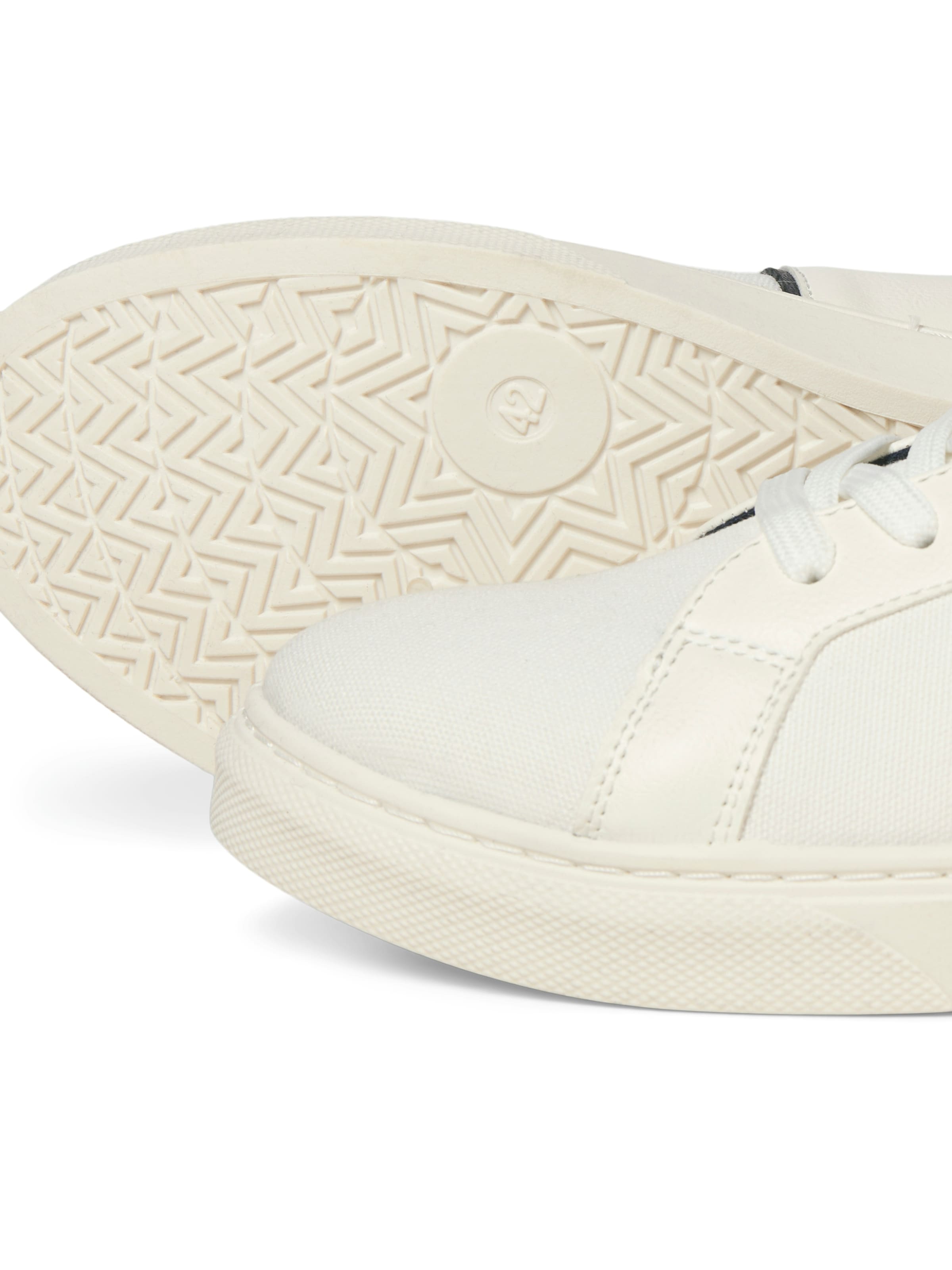 JACK & JONES Nizke superge | bela barva